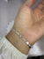 Pulseira estilo moeda prata 925 - comprar online
