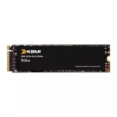SSD 512GB KBM GAMING M2 NVME PCIE LEITURA 2200 MBS GRAVACAO 1600 MBS KGSSD300512