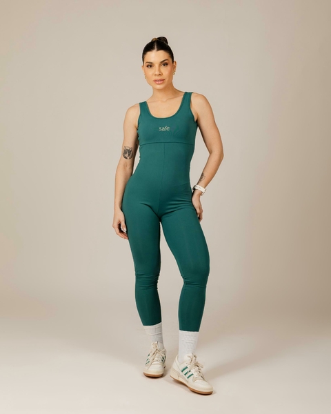 MACACÃO COMFY VERDE GARDEN - comprar online