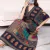 Imagem do Vestido estampado estilo retro elegante, longo,Tamanho Unico + frete grátis