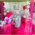Decoración Shimmer wall pink