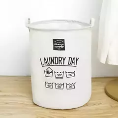 Cesto para la ropa "Wash me" en internet