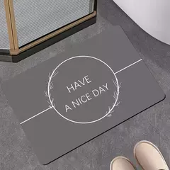 Alfombra de baño "Have a nice day" - comprar online