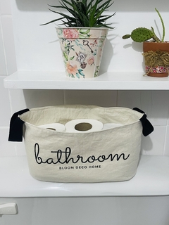 Cesto para baño - "Bathroom" - comprar online