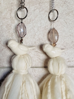 Borlas con pajaritos - comprar online