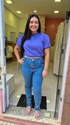 Calça MOM Jeans Médio Barra Desfeita - comprar online