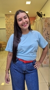 T-shirt Tradicional Lisa Azul Skayway - comprar online