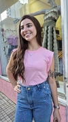 T-shirt Muscle Tee Rosa Bebê - comprar online