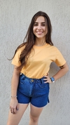 T-shirt Tradicional Lisa Laranja Bebê - comprar online