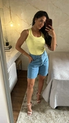 Short Jorts Jeans Médio Liso - comprar online