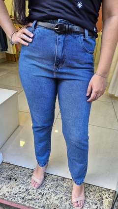 Calça MOM Jeans Médio - Huzzi Jeans