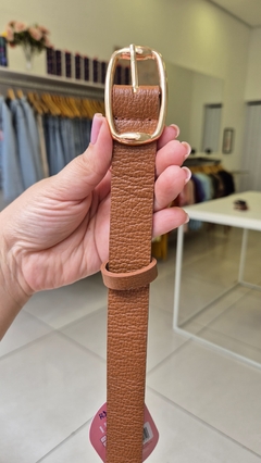 Cinto Lia - Couro Legítimo - Plus Size - Huzzi Jeans