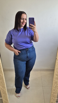 Calça MOM Jeans Escuro - loja online