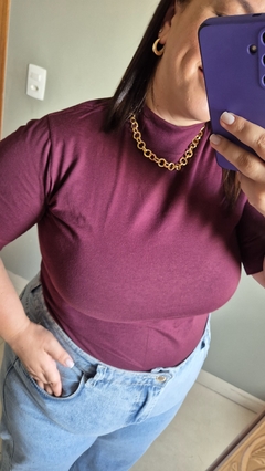 T-shirt Gola Alta Cereja Burgundy na internet