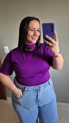 T-shirt Gola Alta Roxo Mirtilo - comprar online
