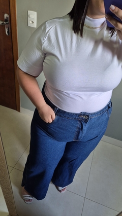 T-shirt Gola Alta Branca na internet