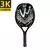 Raquete de Beach Tennis camewin 3k Carbono + brinde(munhequeira de pulso e duas unidades de overgrip) na internet