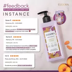 Creme Hidratante Desodorante Corporal Instance Ameixa e Praliné 400ml - Espaço Nati Lopes