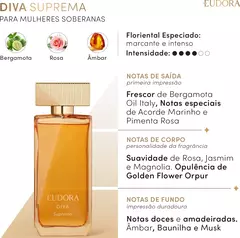 Diva Suprema Desodorante Colônia 100ml - comprar online