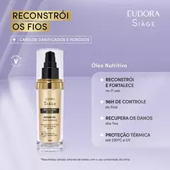 Argan Oil Siàge Reconstrói os Fios 60ml - comprar online