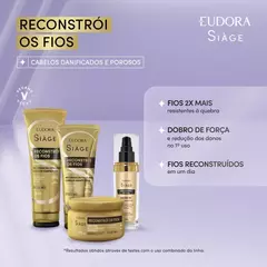 Combo Siàge Reconstrói os Fios: Shampoo 250ml + Condicionador 200ml + Argan Oil 60ml na internet