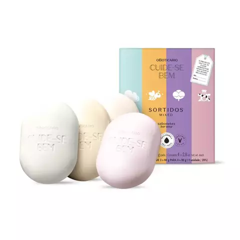 Sabonetes Sortidos Cuide-se Bem 4x80g