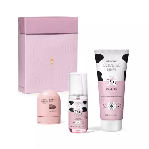 Kit Presente Dia das Mães Cuide-se Bem Deleite (3 itens) - comprar online