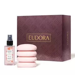 Kit Presente Dia das Mães Frutas Vermelhas: Spray Corporal 75ml + Sabonete em Barra 80g