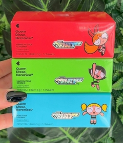 Combo Creamy Balm Labial QDB As Meninas Super Poderosas - 3 unidades.