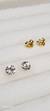 Brinco ponto de luz zircônia - Folheado Banhado a Ouro 18k - comprar online