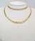 Choker Piastrine - Folheada A Ouro 18k