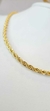 Corrente Cordão Baiano - Folheada A Ouro 18k - comprar online