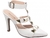 Sapato Scarpin Verniz Off White Salto 9 - SS095