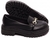 Sapato Mocassim Preto Tratorado - MO008 na internet