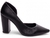 Sapato Scarpin Abertura Lateral Preto Salto 8,5 - SS105