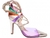 Sapato Scarpin Vinil Colorido Salto 9 - SS104