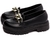 Sapato Mocassim Preto Tratorado - MO006 - comprar online