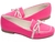 Sapato Mocassim Pink e Off White - MO032 - Bella Calçados e Bolsas 