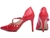 Sapato Scarpin Croco Vermelho Salto 9,5 - SS085 na internet
