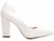 Sapato Scarpin Verniz Off White Salto 8,5 - SS067 - comprar online
