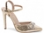 Sapato Scarpin Dourado Salto 12 - SS111