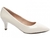 Sapato Scarpin Verniz Off White Salto 6 - SS037