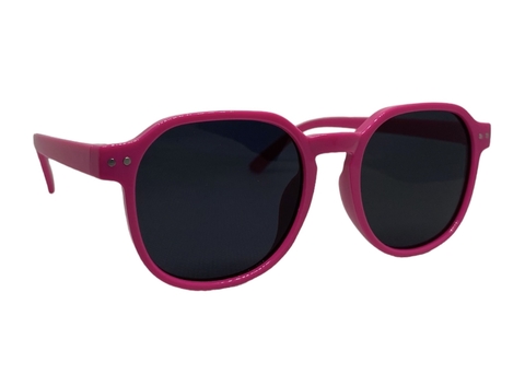Óculos de Sol Infantil Quadrado Rosa