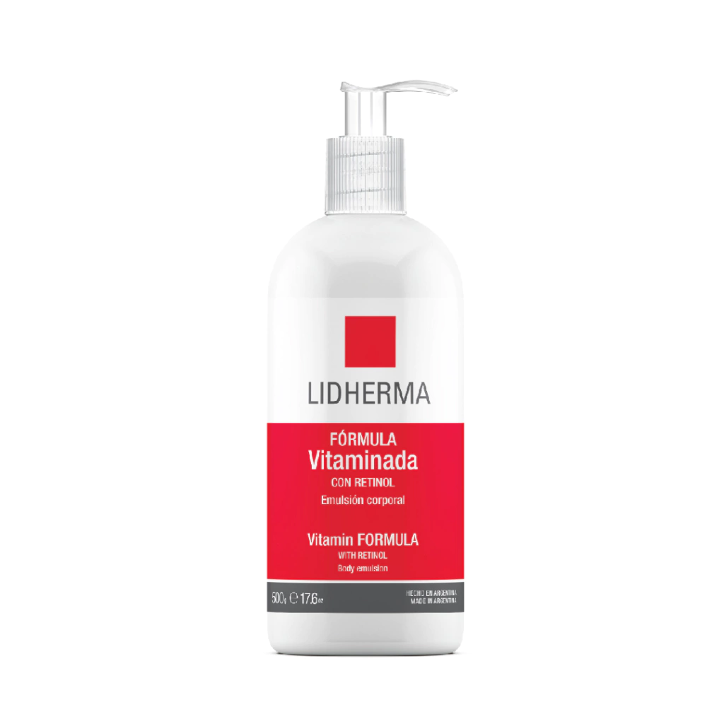 Fórmula Vitaminada - Humectante corporal - Lidherma