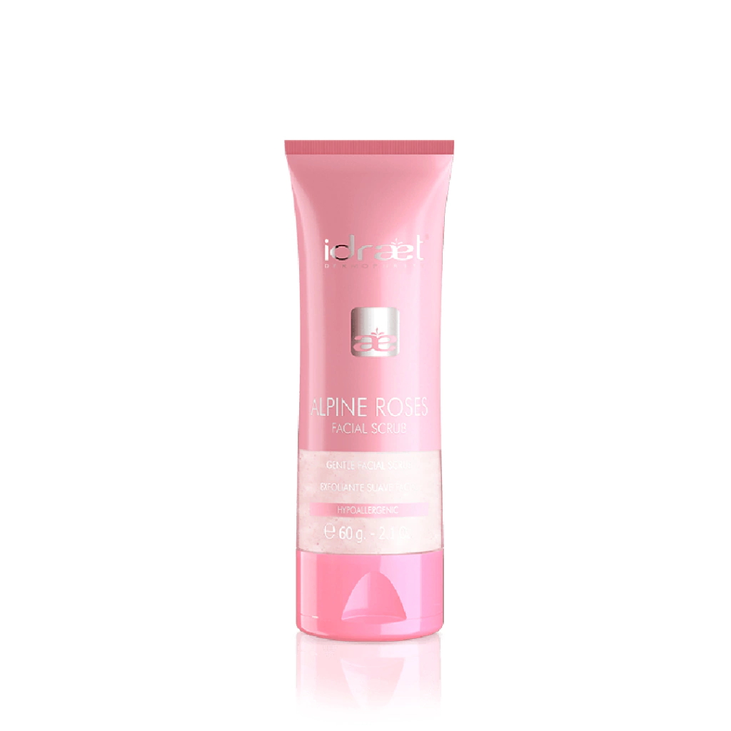 Alpine Roses Scrub - Exfoliante Facial Suave - Idraet