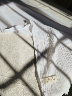 Camino de mesa off white