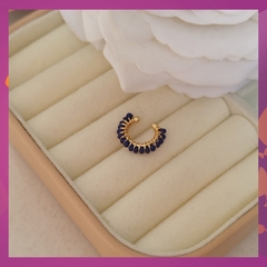 Ear-Cuff Mostacilla Sencilla Azul