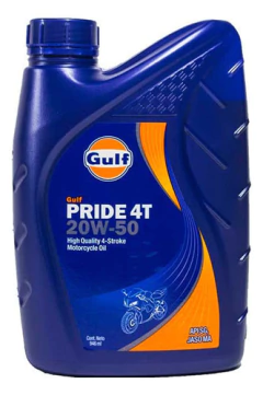 Aceite Gulf Pride 4t 20w50 1 Litro - comprar online