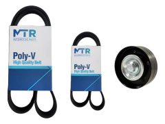 Kit Correas Poli V Vw Gol Trend Fox Suran Voyage Con Rodillo