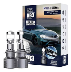 Kit Cree Led Kb3 H4 H7 H11 9005 9006 Super Canbus Con Lupa